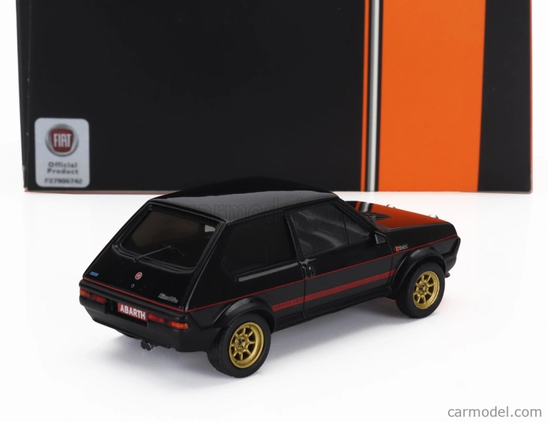 Ixo-models Fiat 125 Ritmo Abarth 1979 1:43 Černá Červená