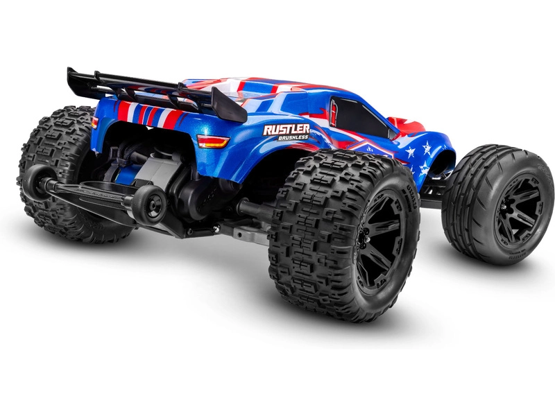 Traxxas Rustler 1:10 VX3 RTR oranžový