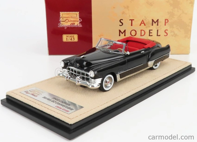 Stamp-models Cadillac Series 62 Convertible Open 1949 1:43 Black