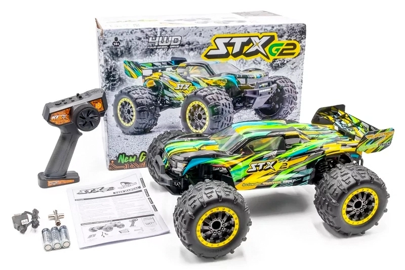 Funtek STX G2 Truggy 2,4 GHz RTR (4wd), zelená