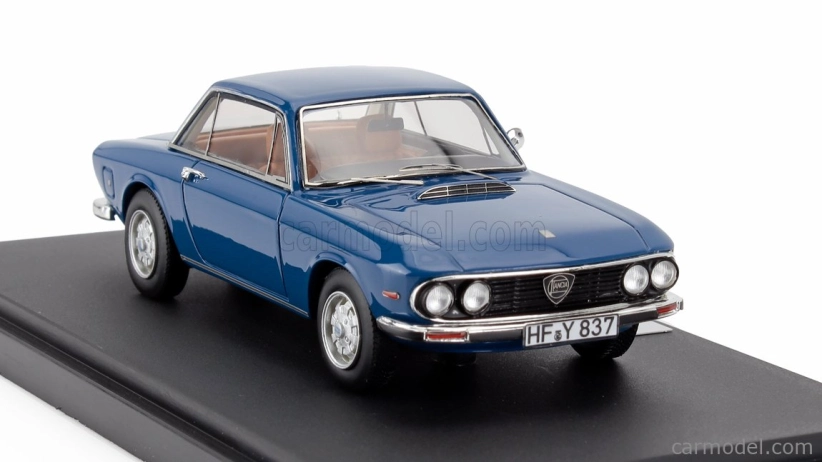 Modely v mierke Matrix Lancia Fulvia Coupe 3-series 1975 1:43 Modrá