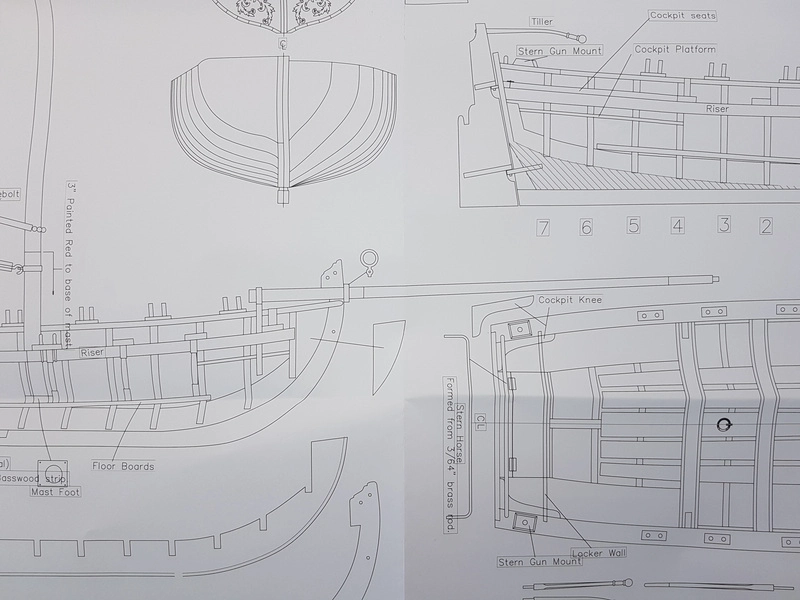Model Shipways Armed Longboat 1:24 kit