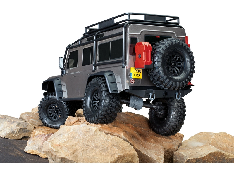 RC auto Traxxas TRX-4 Land Rover Defender 1:10 RTR, červená