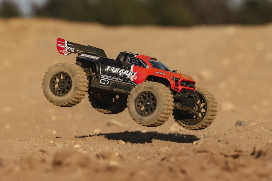 FURAGO XD - RTR - Brushed 2S - Červená