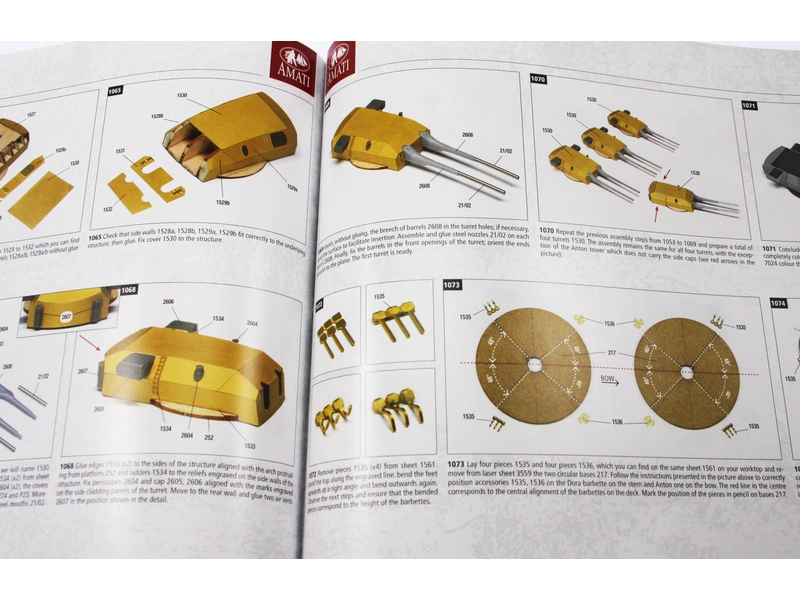 AMATI Bismark 1939 1:200 kit