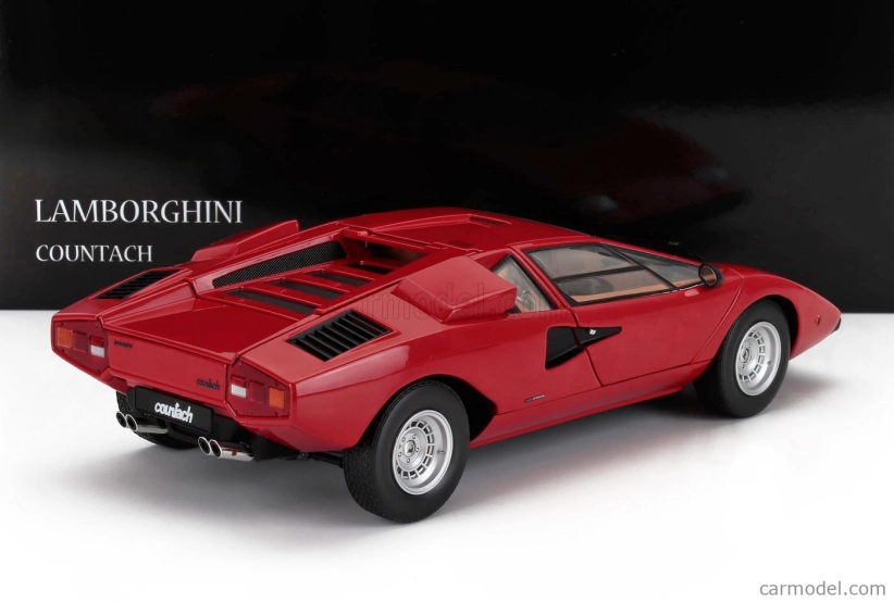 Kyosho Lamborghini Countach Lp400 1974 1:18 Červená