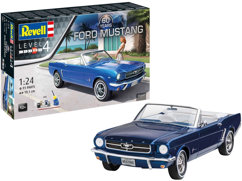 Revell Ford Mustang 60. výročie (1:24) (darčeková súprava)
