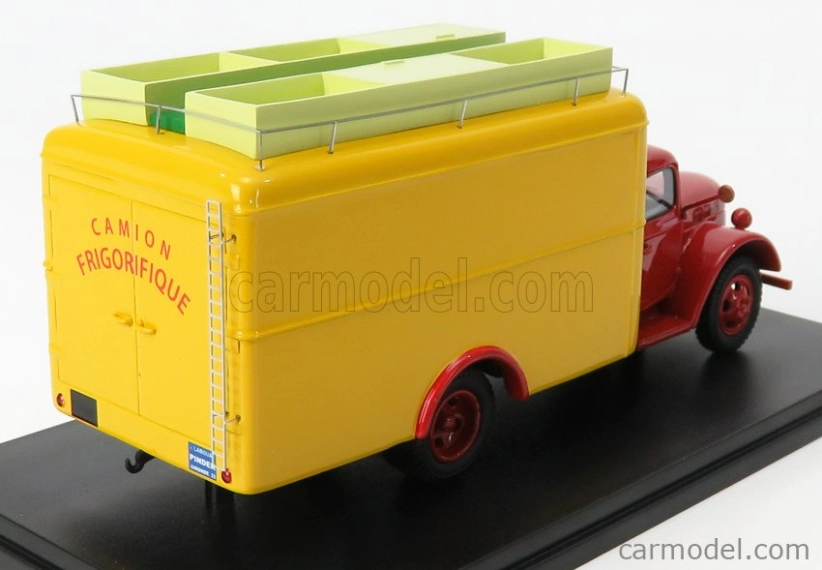 Perfex Ford usa Truck Van Poissy Laboual Circus Pinder 1951 1:43 Červená Žlutá