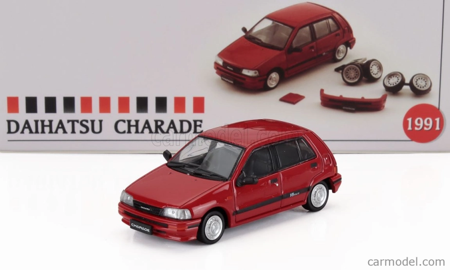 Bm-creations Daihatsu Charade 16v 1991 1:64 Red