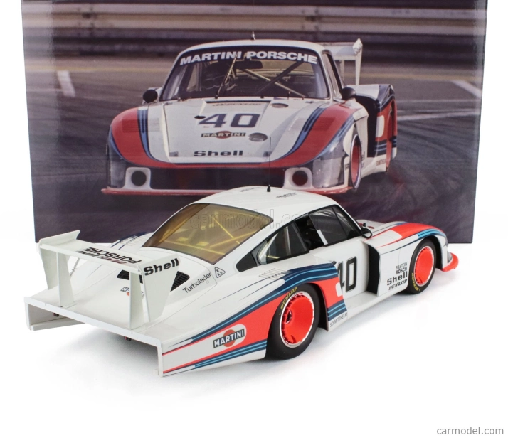 Cmr Porsche 935/78 3.2l Turbo Moby Dick Team Martini Racing Porsche System N 40 Drm Norisring 1978 Jacky Ickx 1:12 Bílá Červená Modrá