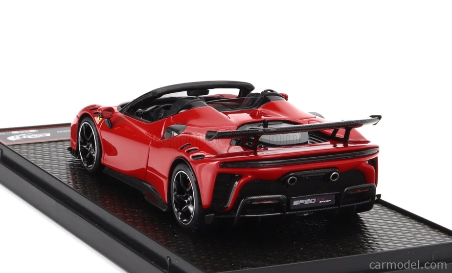Bbr-models Ferrari Sf90 Xx Stradale Spider 2024 1:43 Rosso Corsa 322 - červená čierna