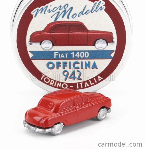 Officina-942 Fiat 1400 1950 1:160 Červená