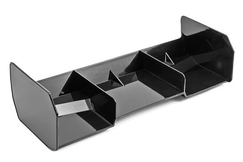 ULTIMATE 1/8 BUGGY plastové zadné krídlo V2 čierne
