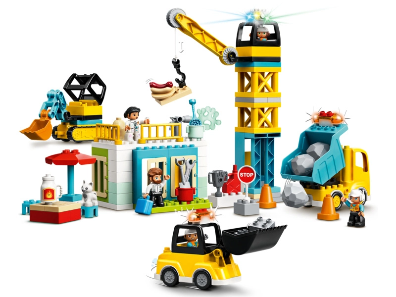 LEGO DUPLO – Stavba s vežovým žeriavom