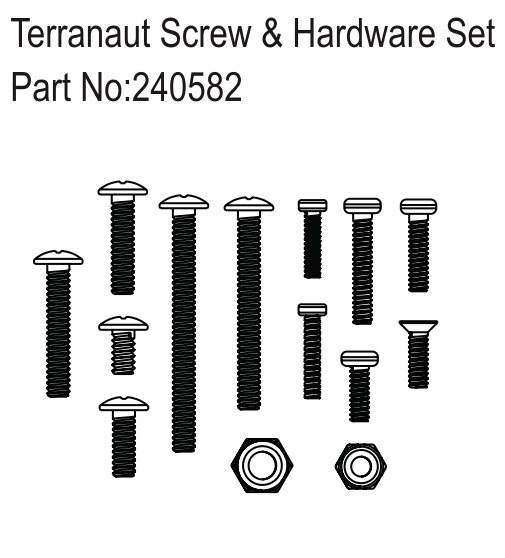 HBP240582 - Terranaut Screw & Hardware Set