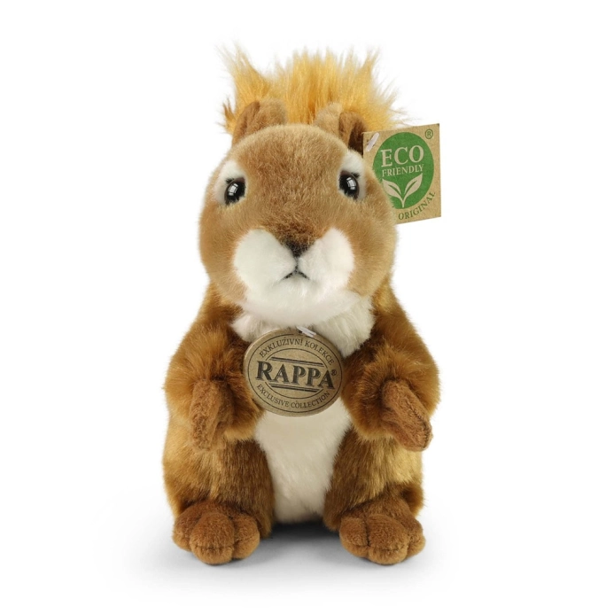 Rappa Plyšová veverička 20 cm ECO-FRIENDLY