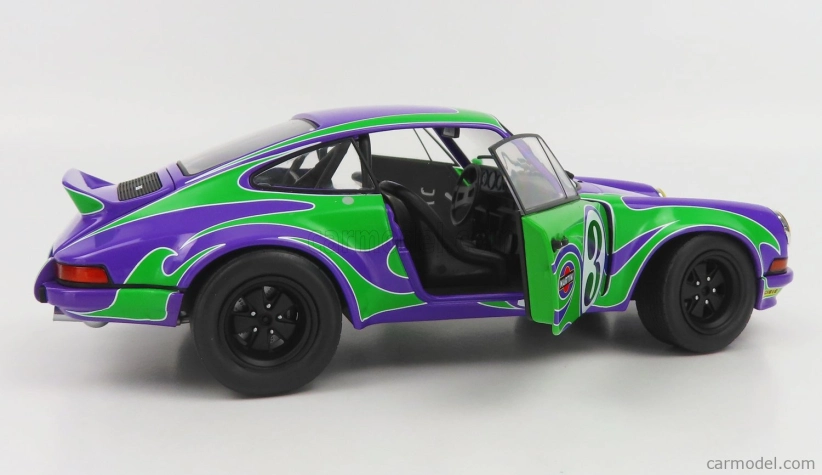 Solido Porsche 911 Rsr Coupe N 3 Happy Tribute 1973 1:18 Purple Green