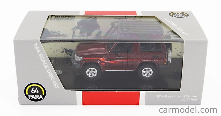 Paragon-models Toyota Land Cruiser Lc71 Lhd 2014 1:64 Red Met