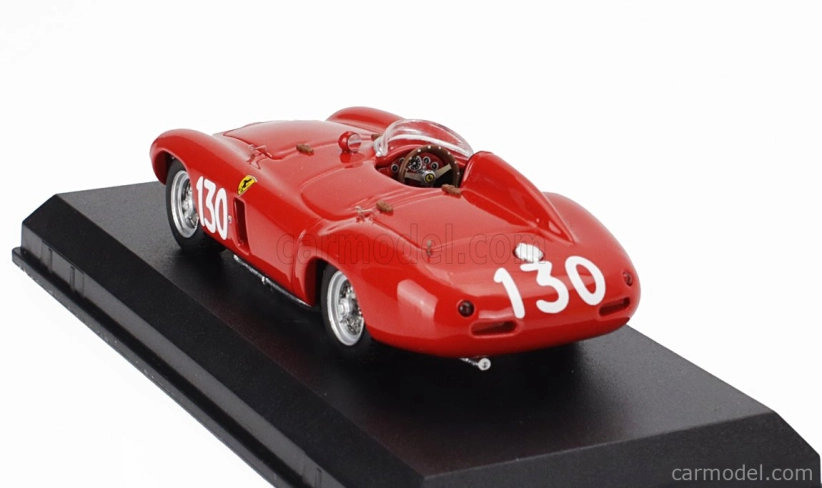 Umelecký model Ferrari 750 Monza Spider S/n.0578 N 130 Winner Circuito Del Mugello 1955 Umberto Maglioli 1:43 Red