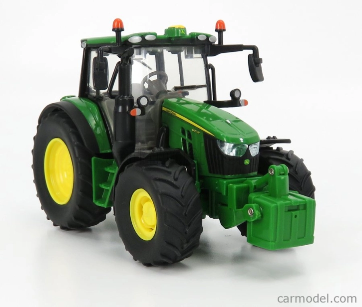 Britains John deere 6120m Tractor 2015 1:32 Zelená Žlutá