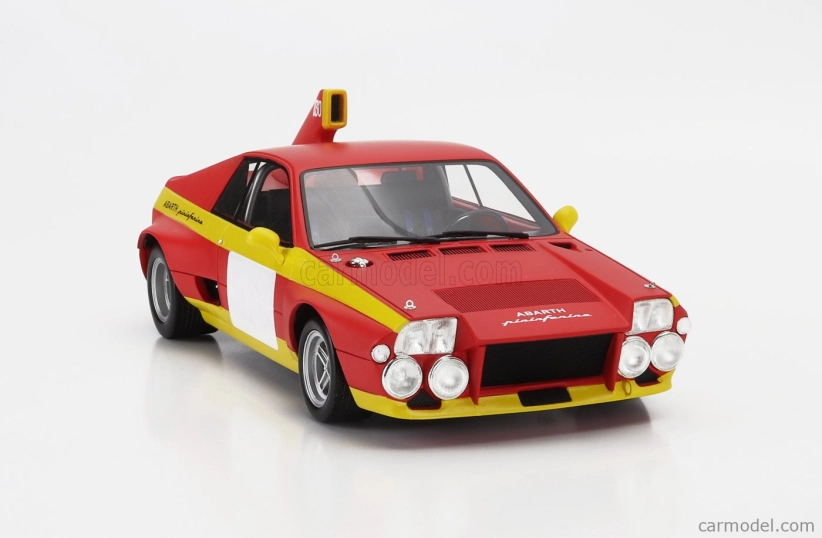 Maxima Abarth Se030 Pininfarina - Press 1974 1:18 Matná Červená Žlutá