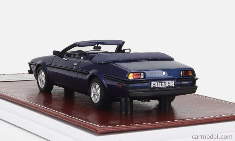 Great-iconic-models Bitter Sc Cabriolet Open 1985 1:43 Blue
