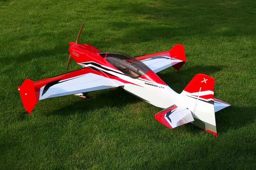 RC letadlo 60" Game Bird EXP V2 1,52m, červená