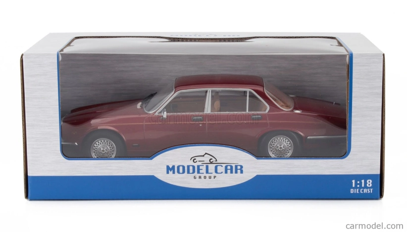 Mcg Jaguar Xj Siii 1979 1:18 Tmavo červená