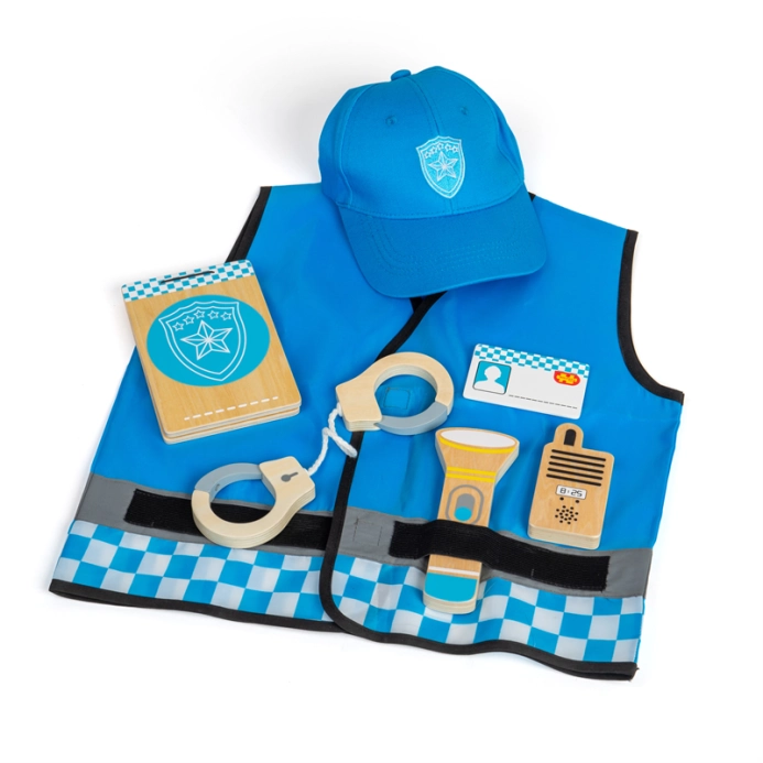 Bigjigs Toys Kostým policista - poškozený obal