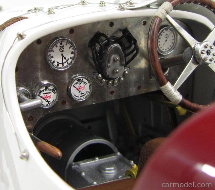 Cmc Bugatti T35 N 7 Gp Národný farebný projekt Poľsko 1924 1:18 Biela červená
