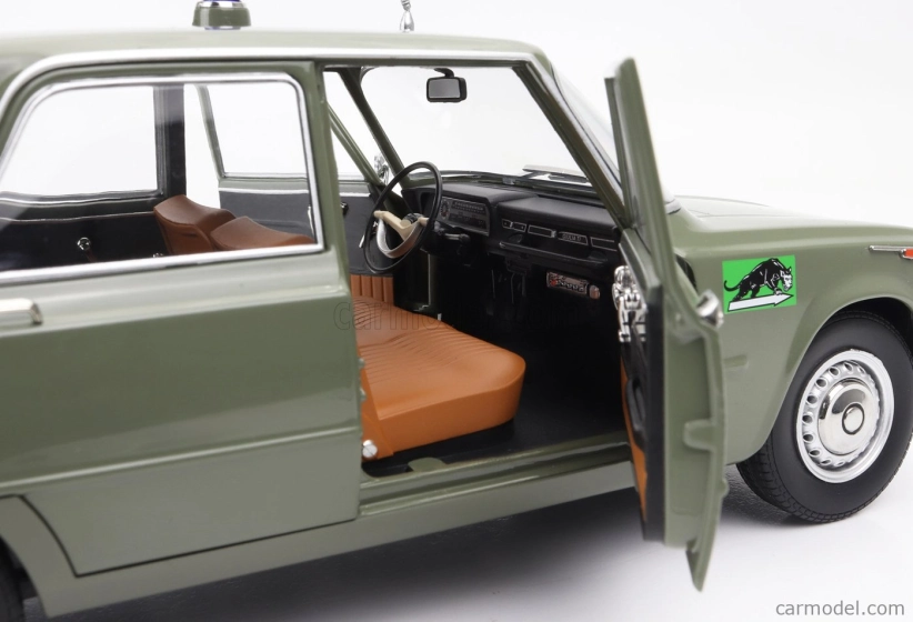 Mitica-diecast Alfa romeo Giulia 1.6 Ti Polizia Milano 1963 - Squadra Mobile Tel. 777 1:18 Verde Lucido - zelená