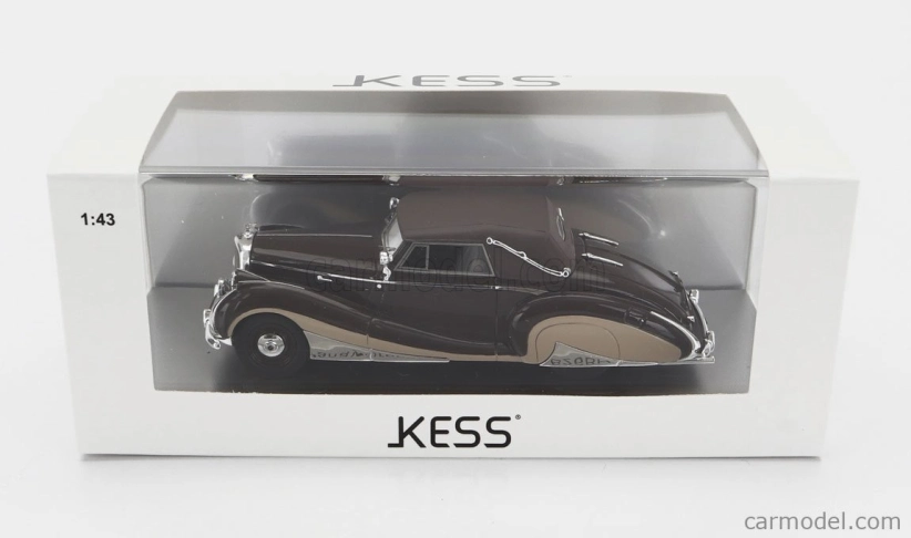 Kess-model Bentley Mkvi Franay Snb26bh Drophead Coupe Cabriolet Closed 1947 1:43 Brown Cream