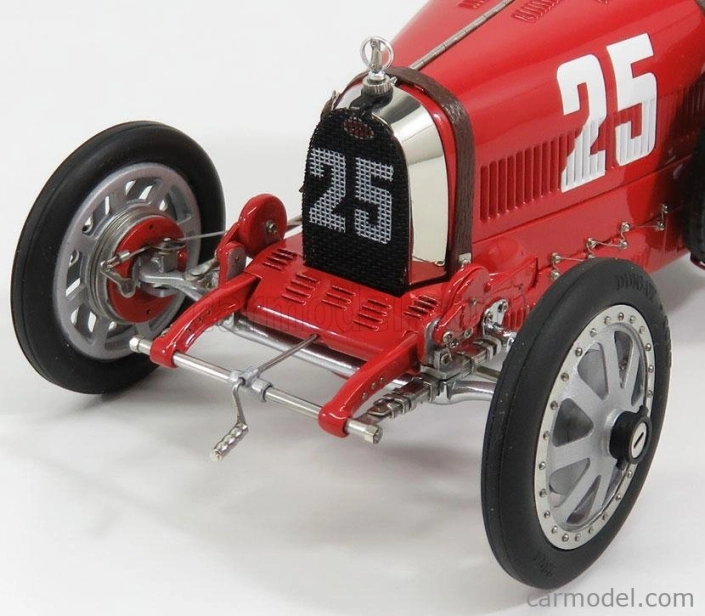 Cmc Bugatti T35 N 25 Nation Coulor Project Portugalsko 1924 1:18 Červená