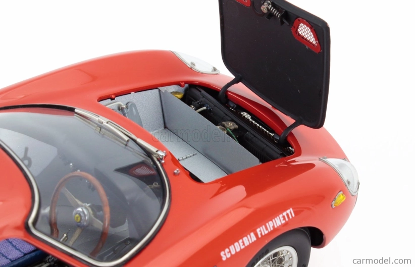 Cmc Ferrari 250lm Ch.n5899 Team Scuderia Filipinetti N 31 Winner Monza 1964 Nino Vaccarella 1:18 Červená