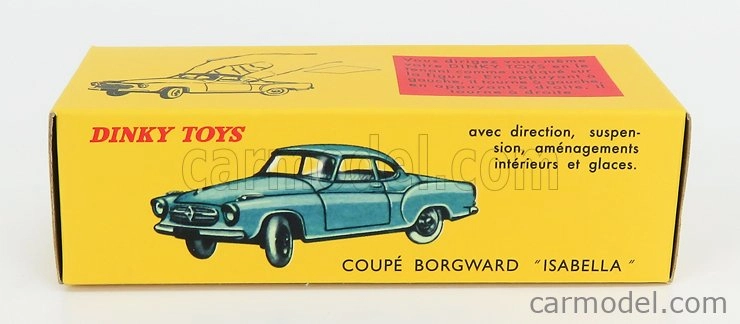 Edicola Borgward Isabella Coupe 1960 1:43 Světle Zelená