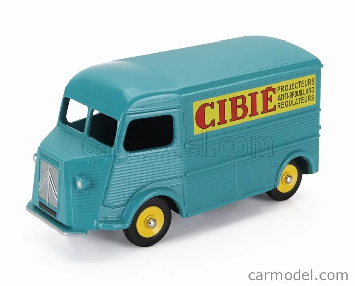 Edicola Citroen Set L'indispensable Citroen 2x H-type 1200kg Van Cibie 1955 - Coffret Box 1:43 Stříbrná Modrá