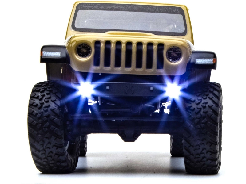 BAZAR – RC auto Axial SCX24 Jeep Gladiator 1:24 4WD RTR, krémová