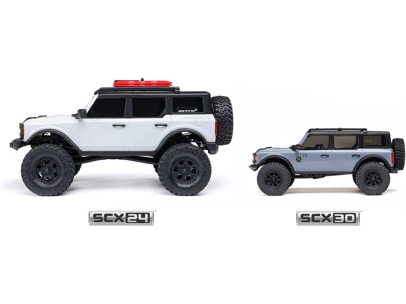 Axial SCX30 Ford Bronco 4WD 1:30 RTR modrý