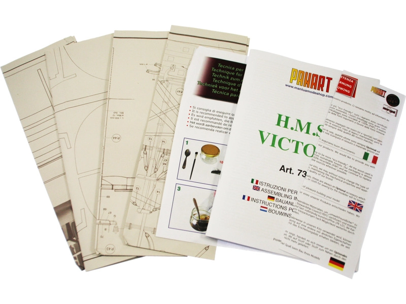 Mantua Model HMS Victory Panart 1:78 kit