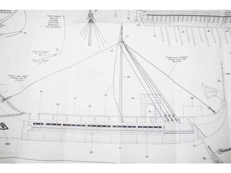 Mantua Model Caesar 1:30 kit
