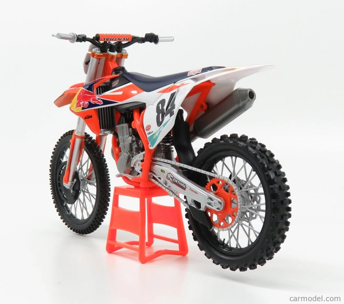 Maisto KTM 450 Sx Red Bull N 84 Jeffrey Herlings Supercross World Champion 2018 1:6 oranžovo-biela