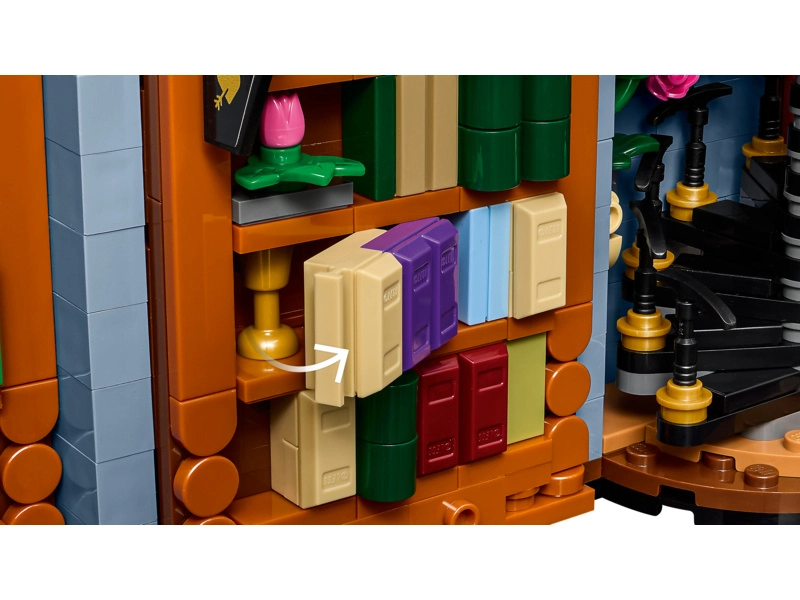 LEGO Icons - Knižní zarážka: Knihkupectví