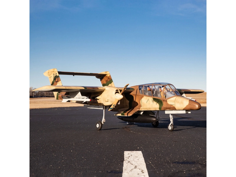 Hangar 9 OV-10 Bronco 30cc ARF + zaťahovací podvozok