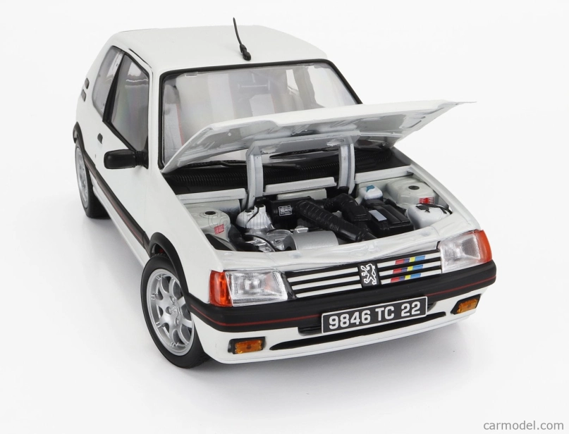 Norev Peugeot 205 Gti 1.9 1989 1:18 Biela