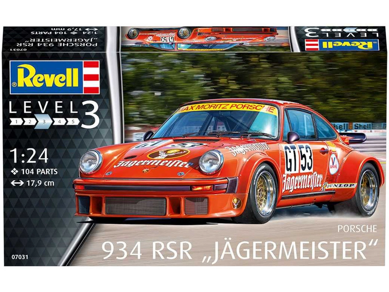 Revell Porsche 934 RSR Jägermeister (1:24)