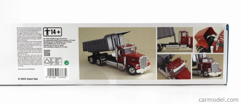Italeri Freightliner Flc Heavy Dumper Truck 3-assi 1996 1:24 /