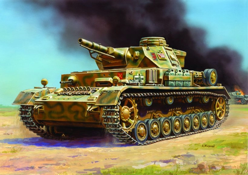 Zvezda Snap Kit - Pz-IV Ausf.D (1:100)