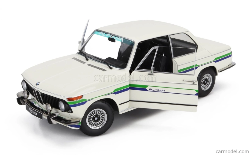 Kk-scale BMW 2002 Alpina 2-series 1974 1:12 Biela