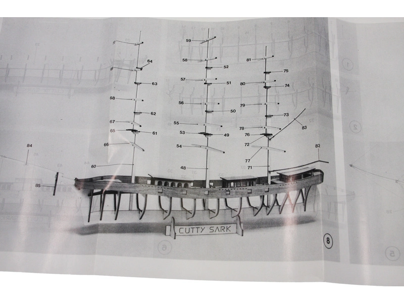 Mantua Model Cutty Sark Le Piccole 1:100 kit