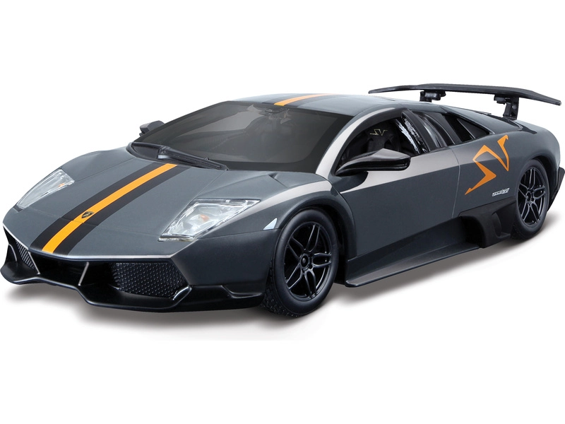 Bburago Lamborghini Murciélago LP 670-4 SV 1:24 China LE sivá metalíza